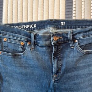 J. Crew  Toothpick  Skinny Jeans